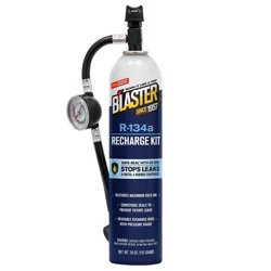 Avalanche B'laster R-134A Recharge Kit 18oz : Automotive Refrigerant, 134A Freon, Motor Oil & Fluids, Net Weight 18oz