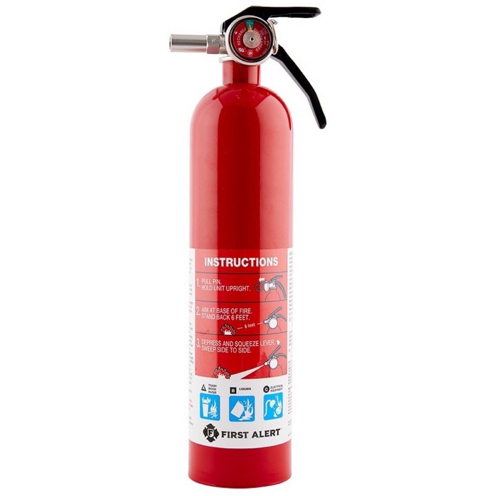 slide 2 of 7, First Alert GARAGE10 Garage BC Rechargable Fire Extinguisher, 1 ct