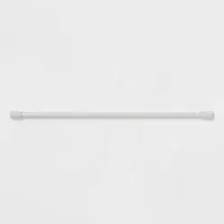 72" Rust Resistant Shower Curtain Rod White - Made By Design™