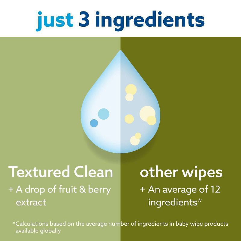 slide 2 of 9, WaterWipes Plastic-Free Textured Unscented 99.9% Water Based Baby Wipes - 240ct, 240 ct