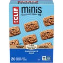 CLIF Bar Mini Chocolate Chip Granola Protein Bar Made with Organic Oats - 19.8oz/20pk