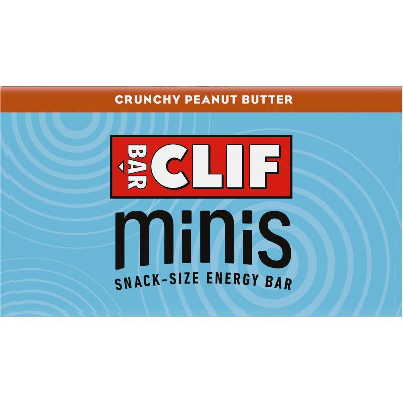 slide 10 of 13, CLIF Bar Crunchy Peanut Butter Energy Bar Minis - 20ct, 20 ct