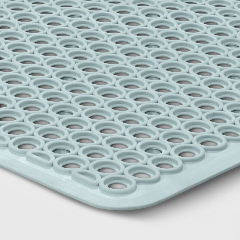 slide 2 of 5, Hydracell Bath Mat Aqua - Threshold™, 1 ct