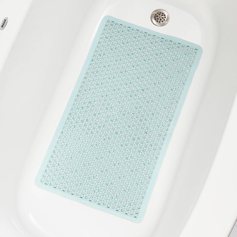 slide 4 of 5, Hydracell Bath Mat Aqua - Threshold™, 1 ct