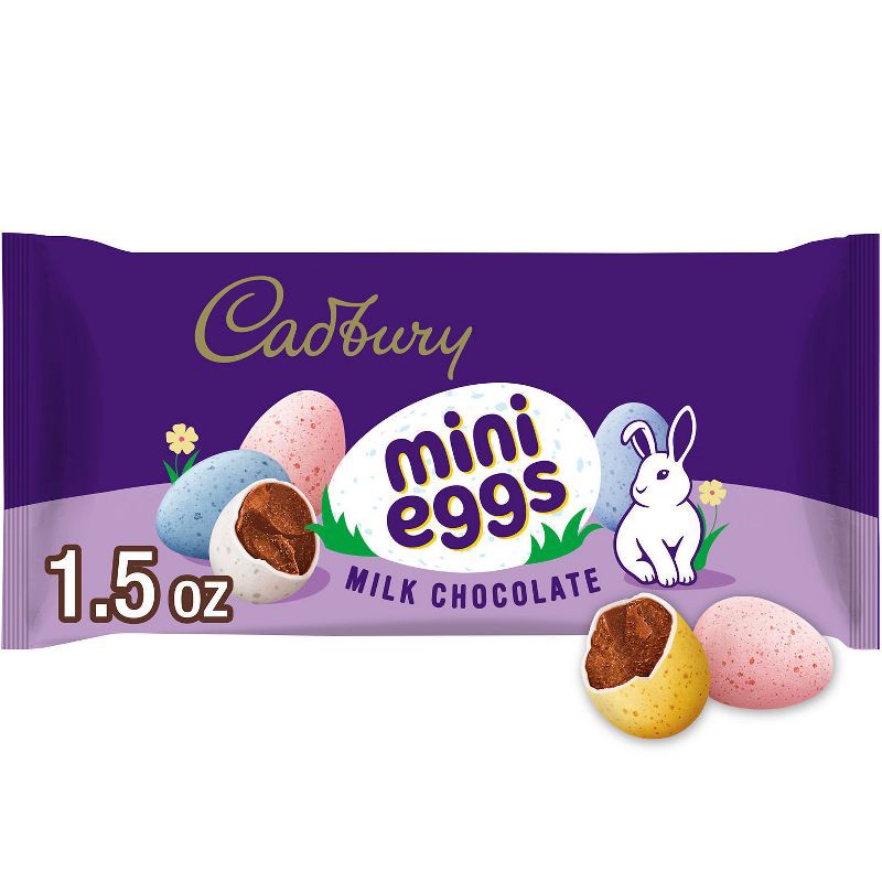 slide 1 of 7, Cadbury Mini Eggs Milk Chocolate Easter Candy - 1.5oz, 1.5 oz