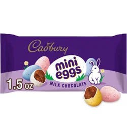 Cadbury Mini Eggs Milk Chocolate Easter Candy Basket Stuffers - 1.5oz