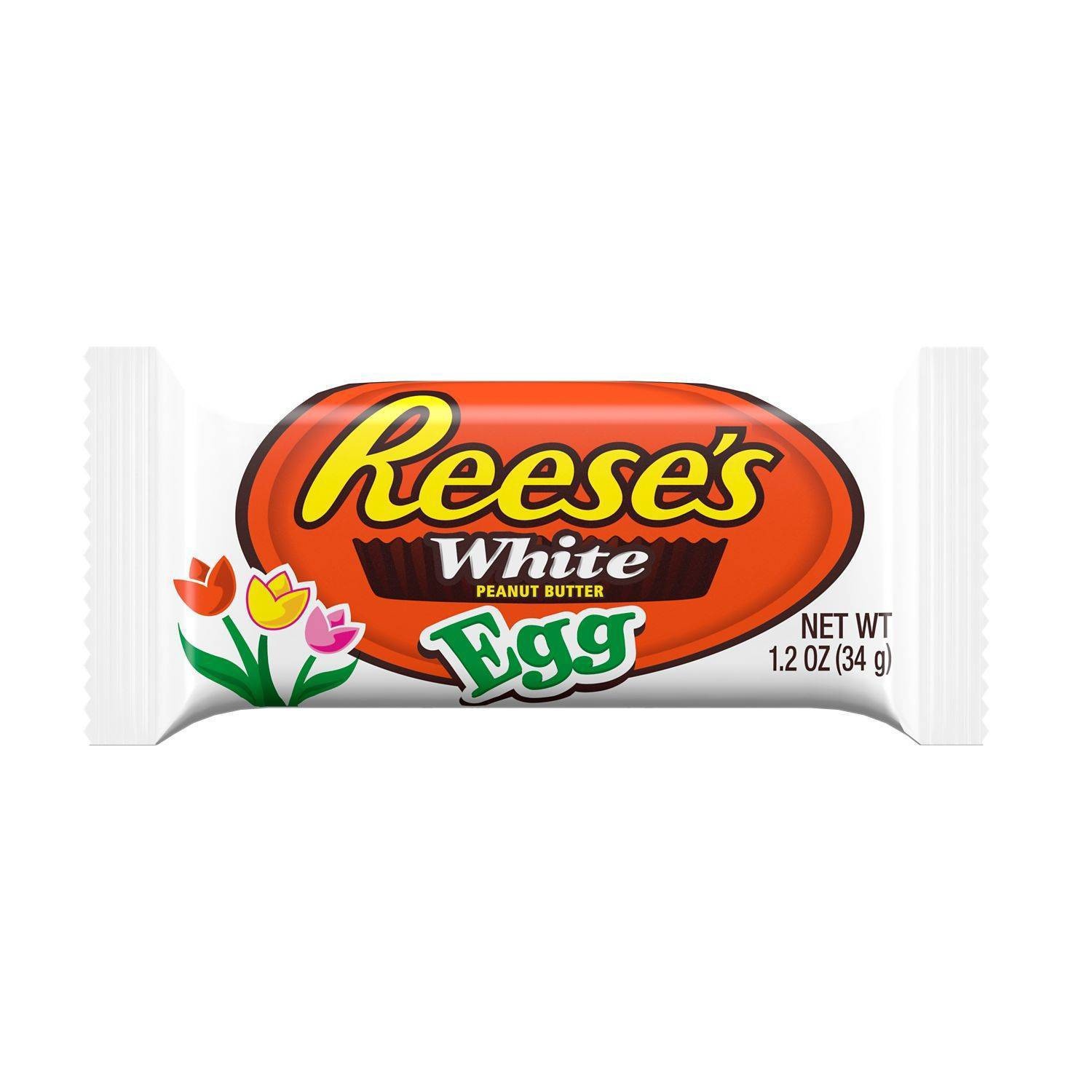 slide 1 of 2, Reese's White Chocolate Single Easter Egg, 1.2 oz