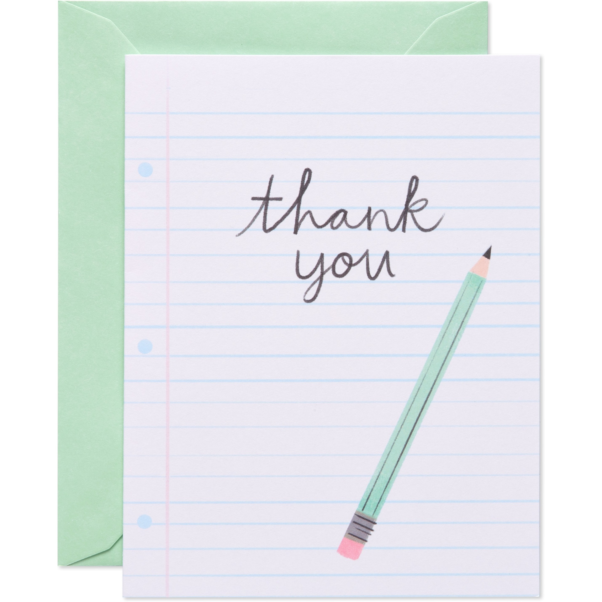 slide 1 of 4, Carlton Cards 24ct Thank You Cards Paper & Pencil, 24 ct