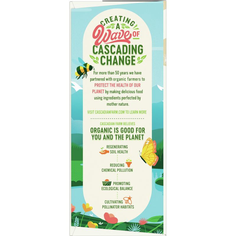 slide 5 of 7, Cascadian Farm Organic Vanilla Chip Granola Bars - 10ct, 10 ct