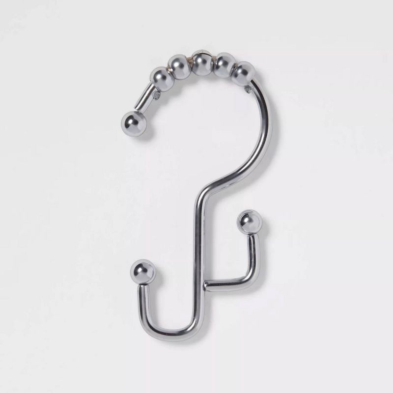 slide 1 of 4, Double Glide Hooks Chrome - Made By Design, 1 ct
