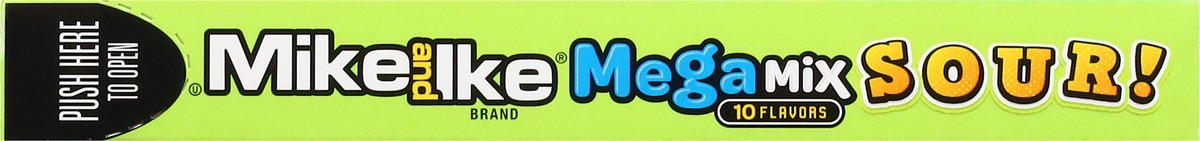 slide 9 of 13, MIKE AND IKE Mega Mix Sour 10 Flavors Candy 4.25 oz, 4.25 oz