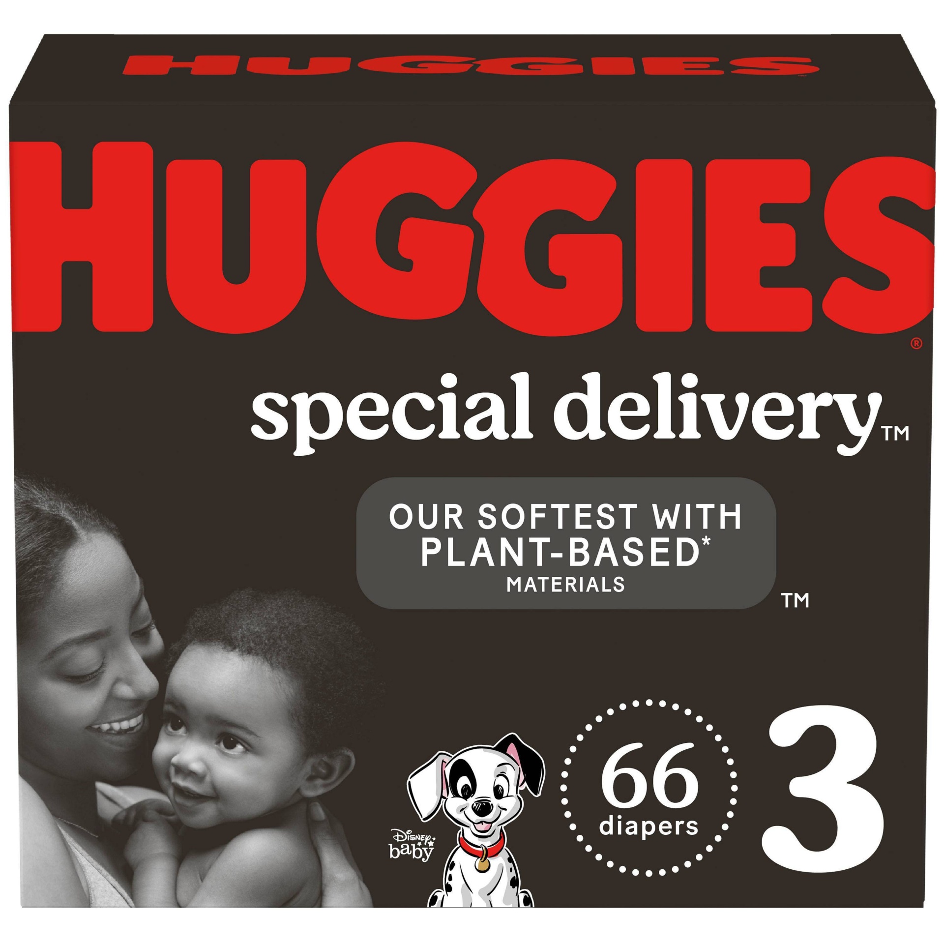 slide 1 of 1, Huggies Special Delivery Hypoallergenic Baby Disposable Diapers Super Pack - Size 3 - 66ct, 66 ct