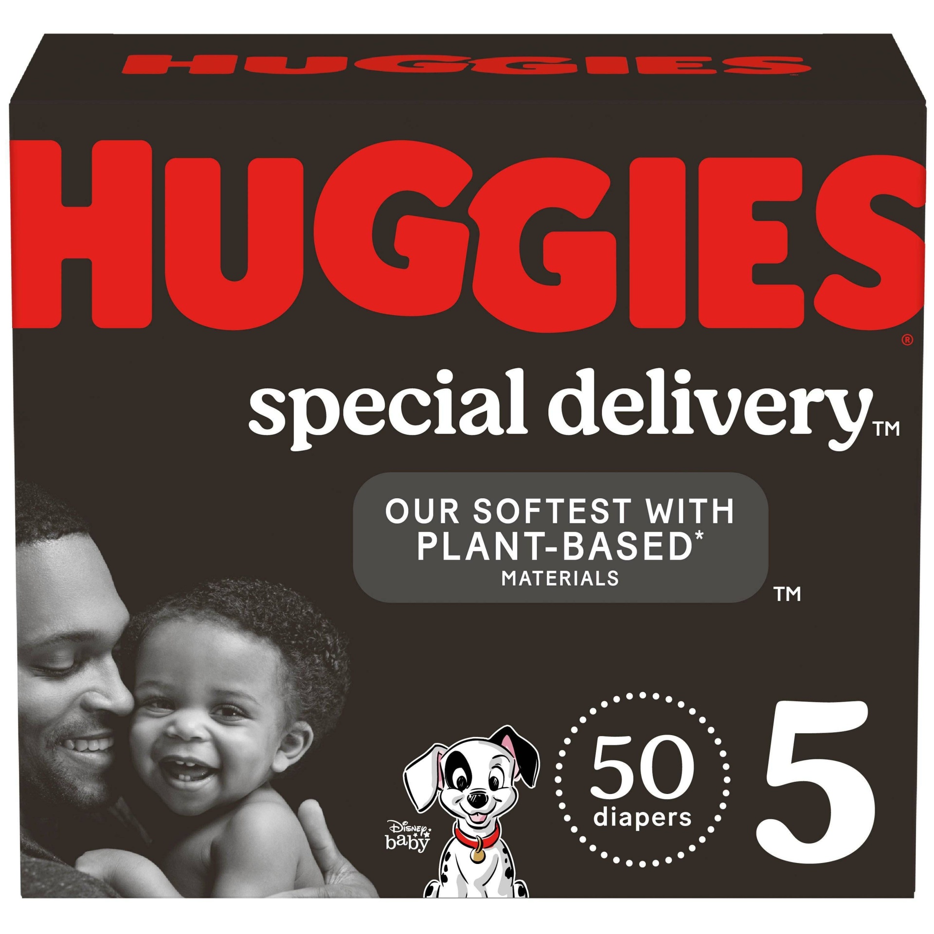 slide 1 of 1, Huggies Special Delivery Hypoallergenic Baby Disposable Diapers Super Pack - Size 5 - 50ct, 50 ct