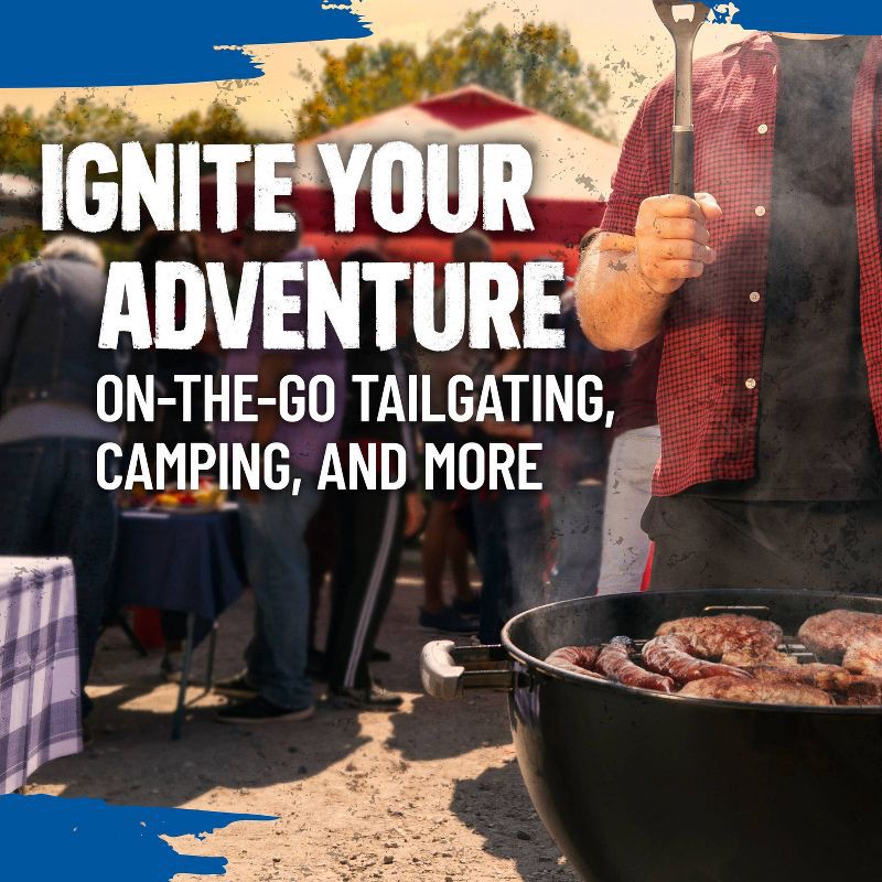 slide 5 of 12, Kingsford 4lb Easy Light Bag: Patio-Ready Solid Fuels, 13.0" Height, 6.5" Width Briquettes, 4 lb