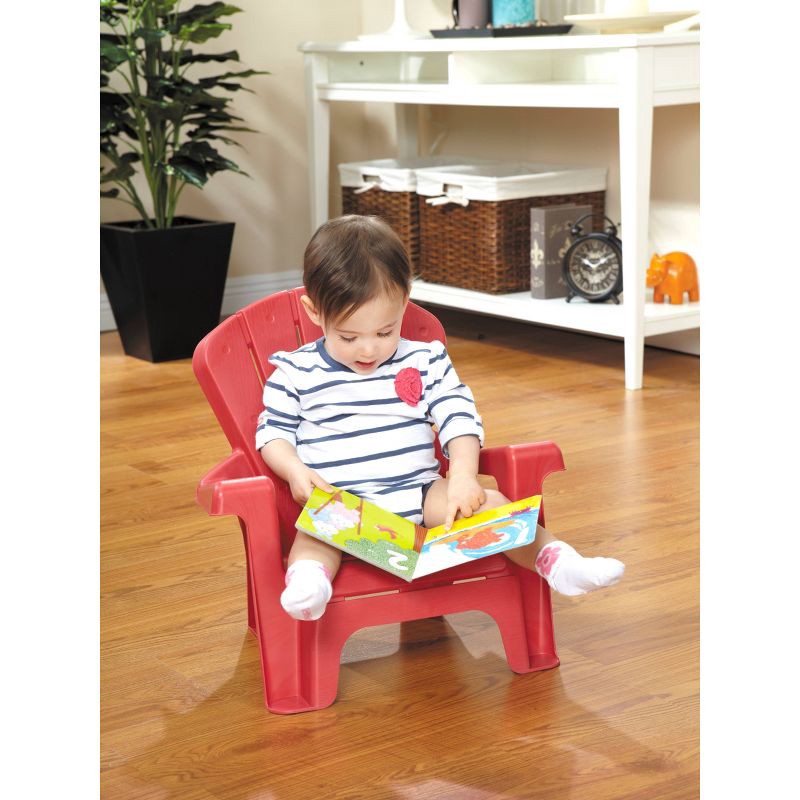 slide 2 of 4, Little Tikes Garden Outdoor Portable Chair - Red, 1 ct