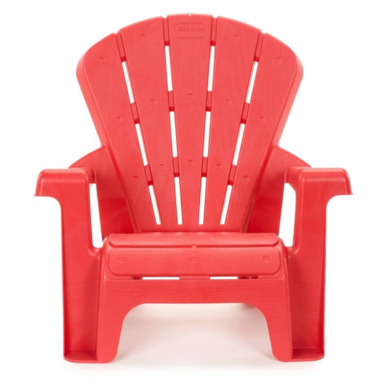 slide 1 of 4, Little Tikes Garden Outdoor Portable Chair - Red, 1 ct