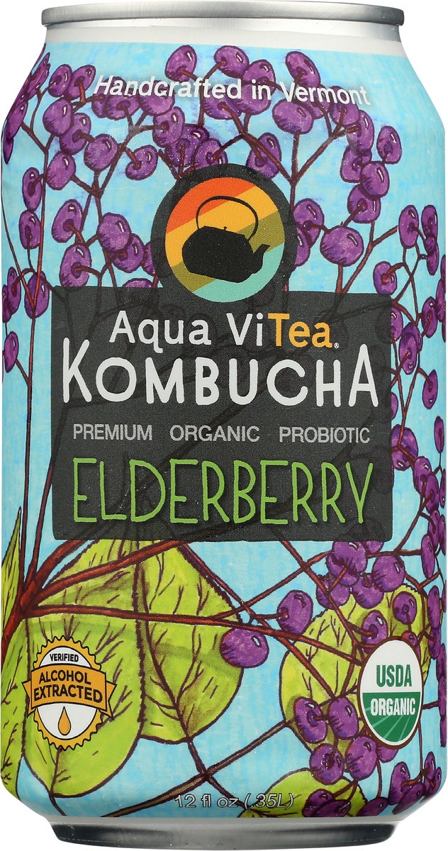 slide 5 of 5, Aqua ViTea Elderberry 12oz Single Can, 12 fl oz