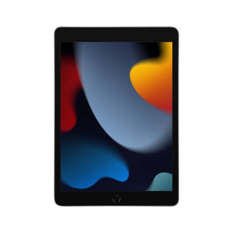 slide 1 of 5, Apple iPad 10.2-inch Wi-Fi 64GB (2021, 9th Generation) - Space Gray, 1 ct