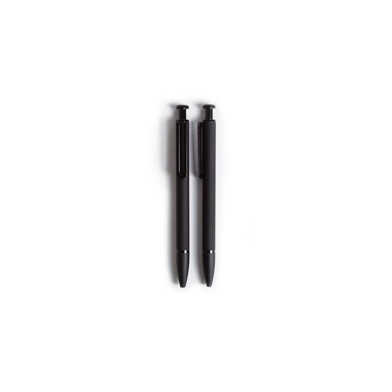 slide 1 of 4, U Brands 2pk Ballpoint Pens - Black, 2 ct