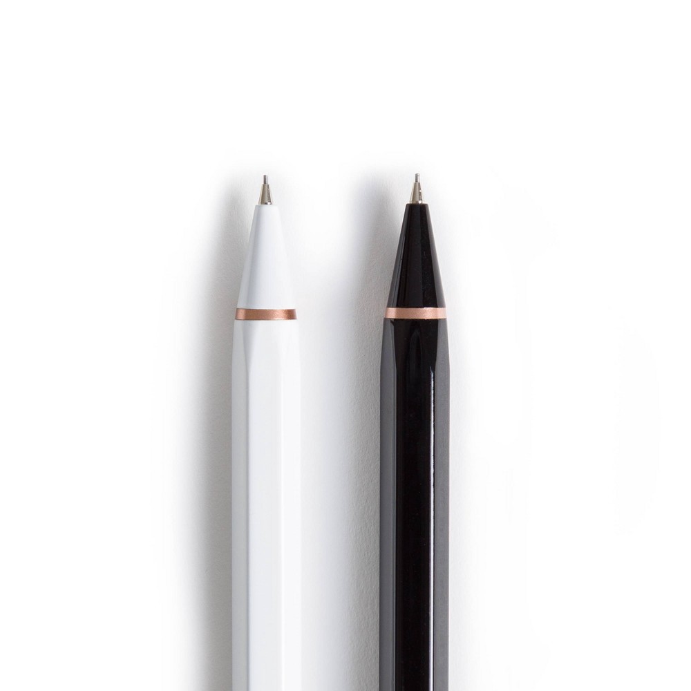slide 5 of 5, 2ct #2 Mechanical Pencils - Hex - U Brands, 2 ct