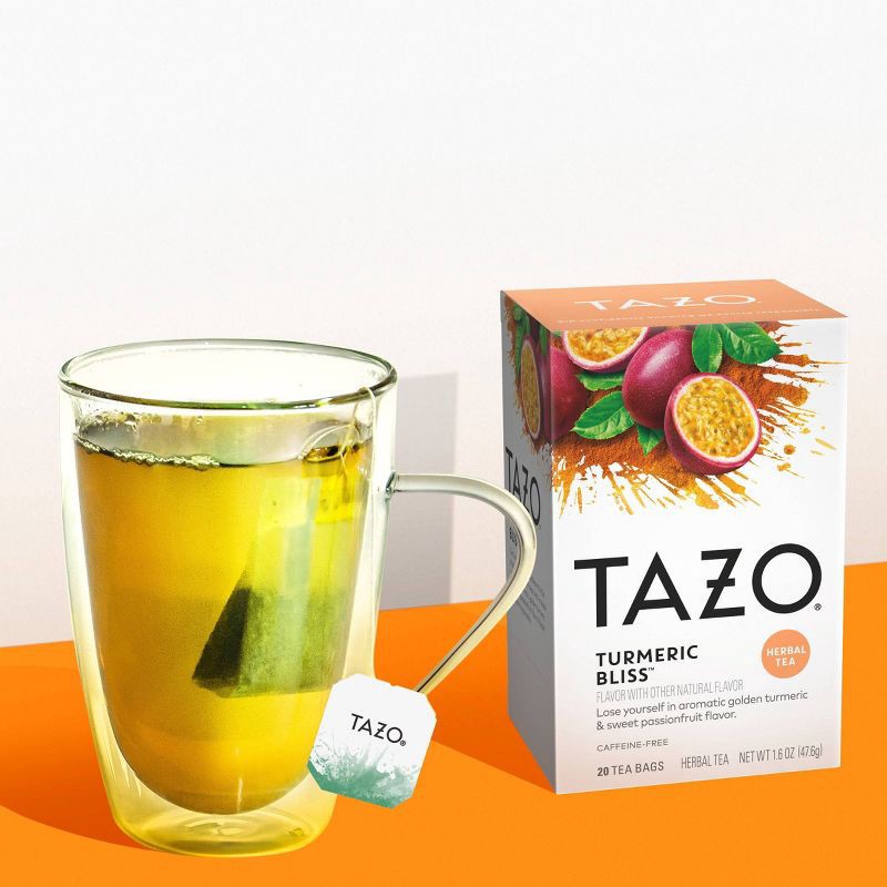slide 6 of 6, Tazo Turmeric Tea - 20ct/1.7oz, 20 ct; 1.7 oz