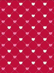 Holiday Home Tablecloth - Quilted Hearts