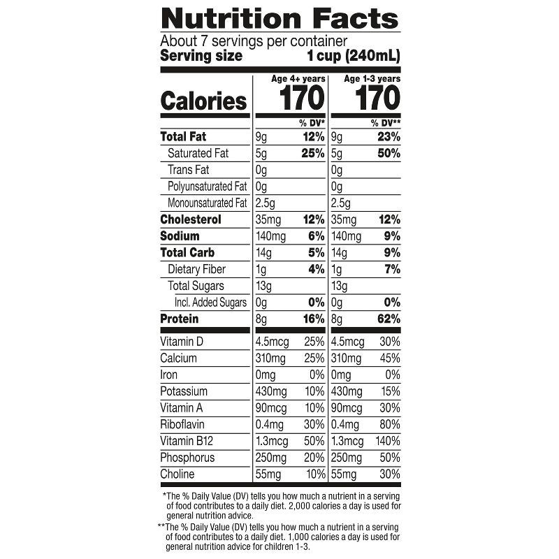 slide 3 of 8, Horizon Organic Growing Years Whole Milk with DHA Omega-3 - 59oz, 3 x 59 oz