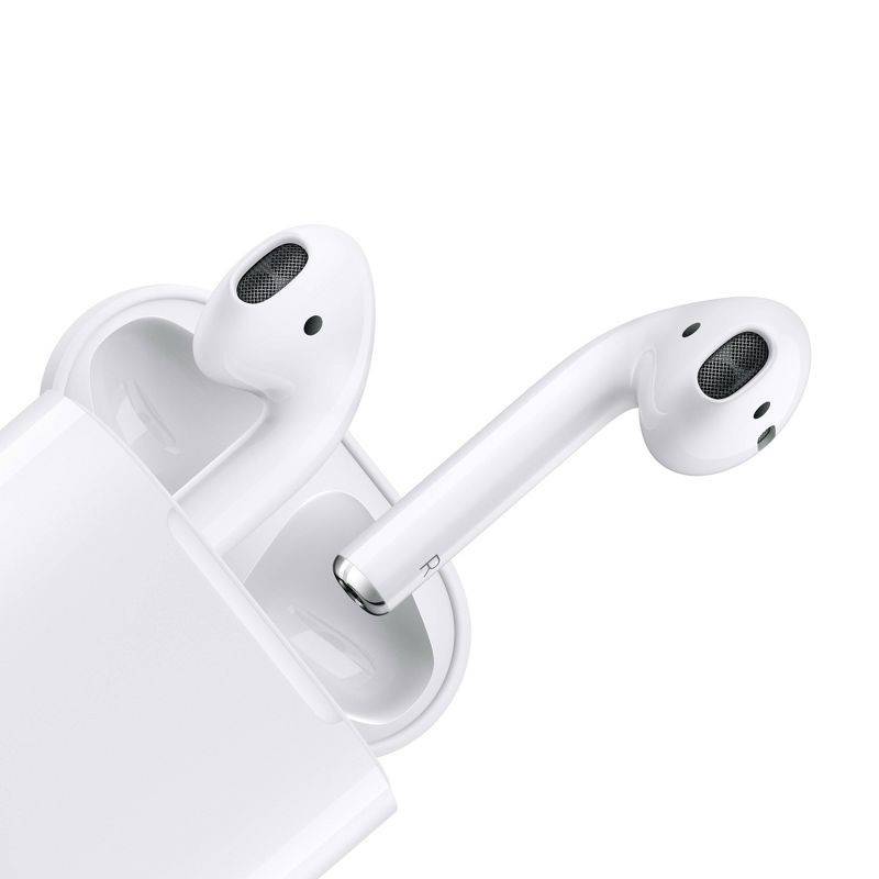 slide 2 of 6, Apple AirPods (2nd Generation) with Charging Case, 1 ct