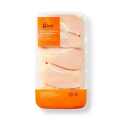 Boneless & Skinless Chicken Breasts Value Pack - 3.75-7.675 lbs - Good & Gather