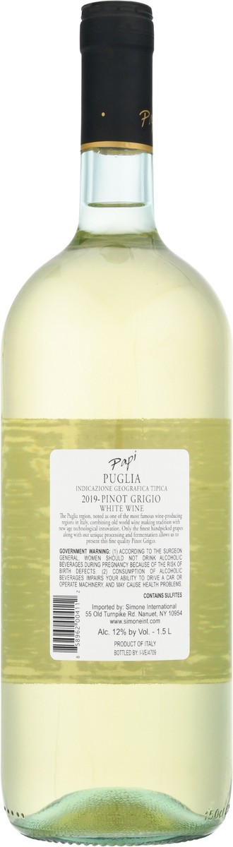 slide 6 of 9, Papi Demi Sec Pinot Grigio 1.5 l, 1.50 liter