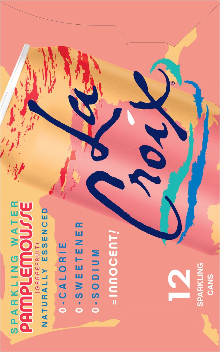 slide 2 of 12, La Croix Grapefruit Sparkling Water - 12 ct; 12 fl oz, 12 ct; 12 fl oz