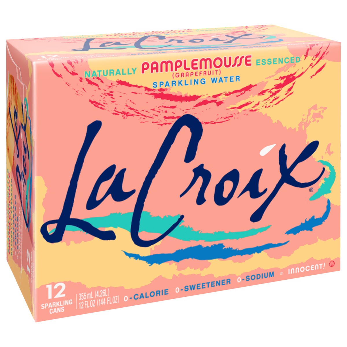 slide 9 of 12, La Croix Grapefruit Sparkling Water - 12 ct; 12 fl oz, 12 ct; 12 fl oz