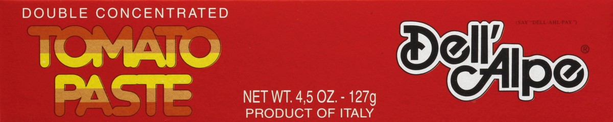 slide 1 of 5, Dell Alpe Tomato Paste Tube, 4.5 oz