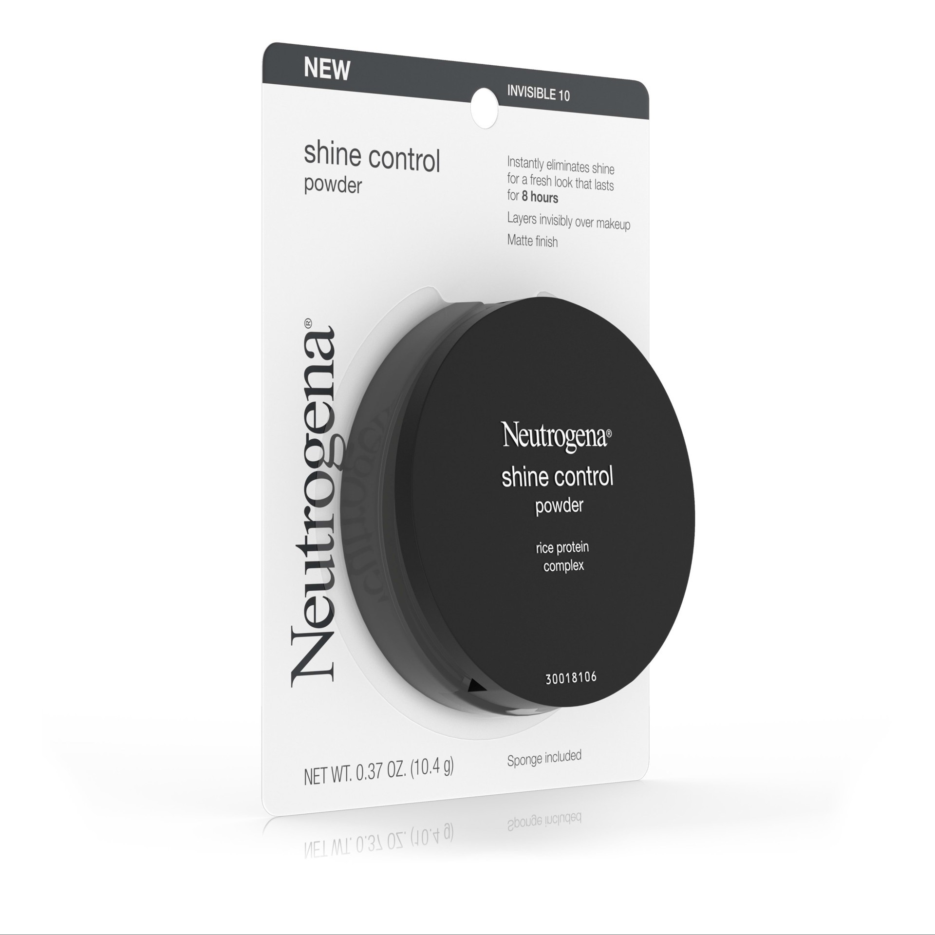 slide 2 of 5, Neutrogena Shine Control Powder, Invisible 10, .37 Oz, 0.37 oz