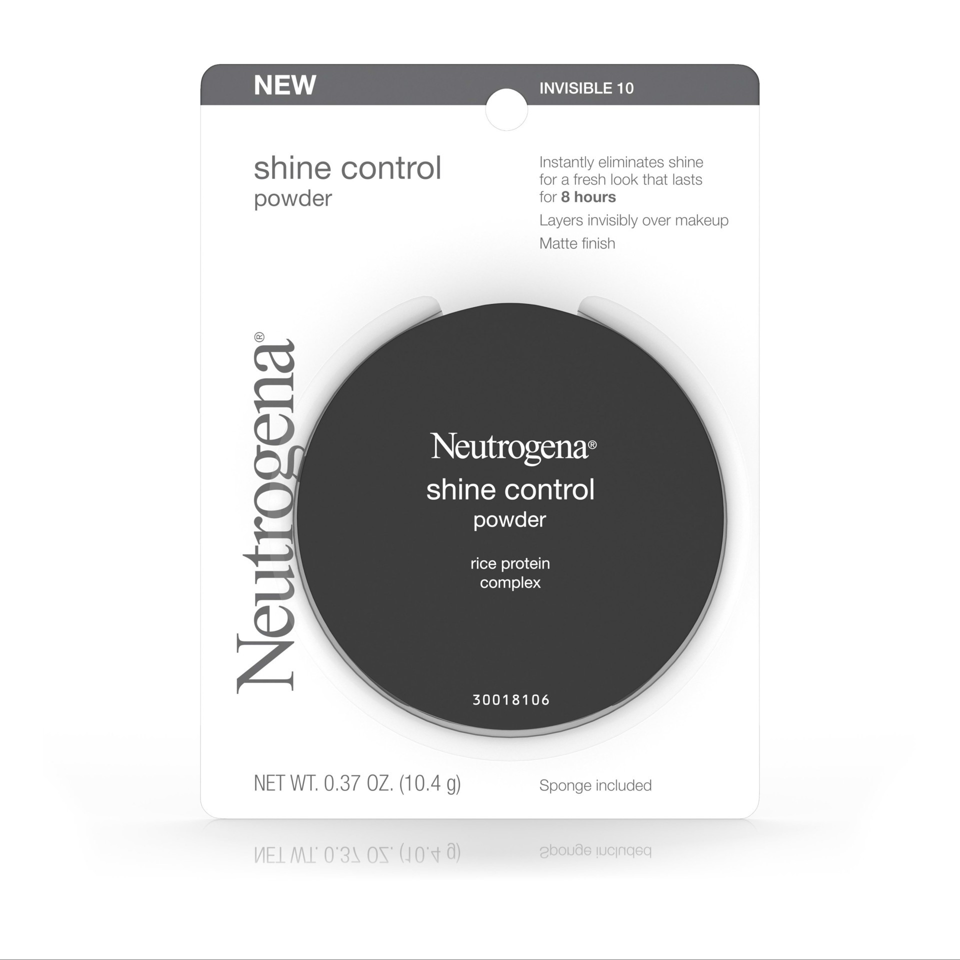 slide 3 of 5, Neutrogena Shine Control Powder, Invisible 10, .37 Oz, 0.37 oz