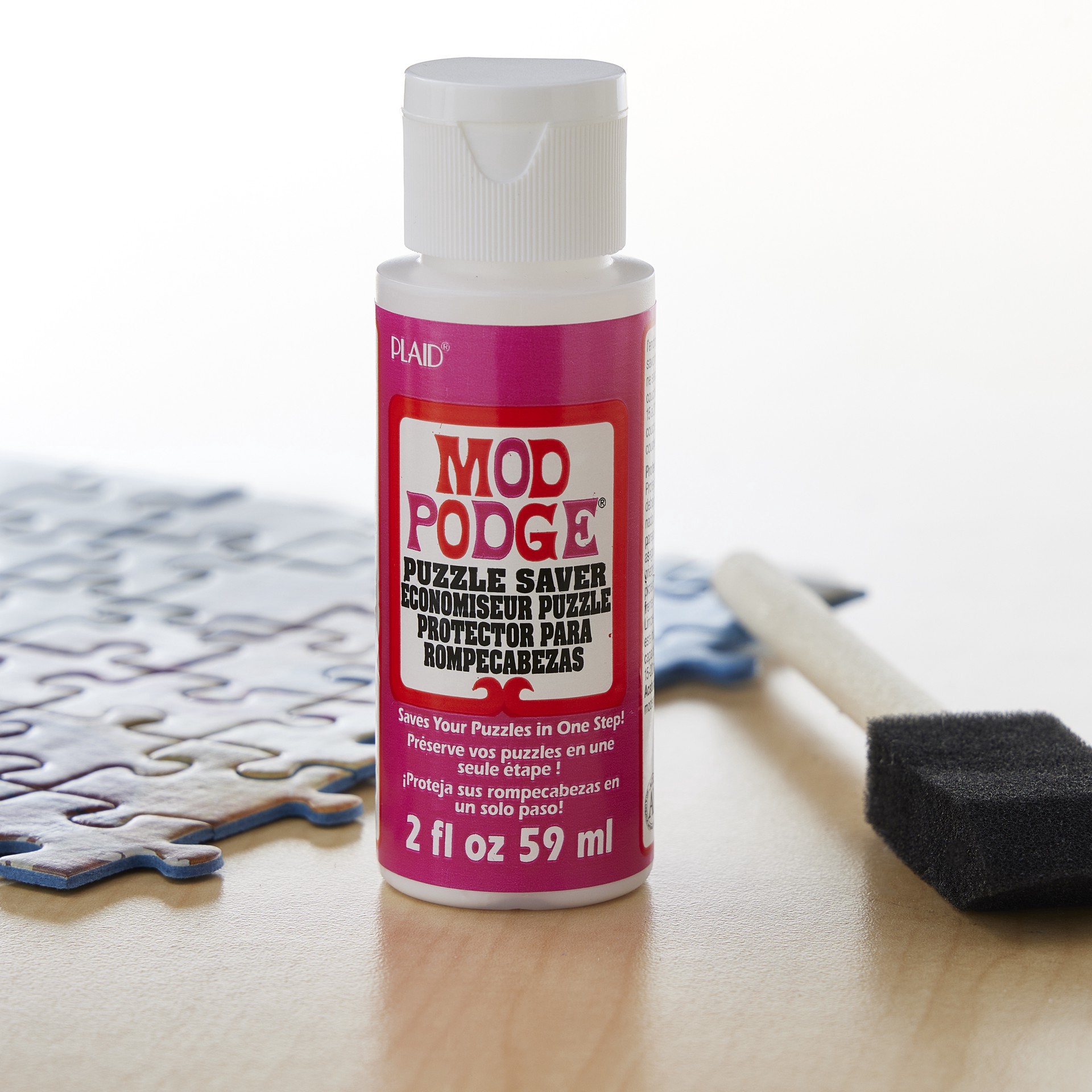 slide 2 of 3, Mod Podge Puzzle Saver, 2 Oz., 2 oz