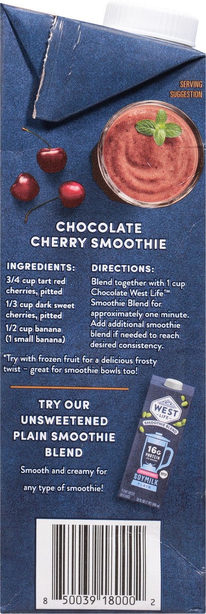 slide 5 of 9, West Life Chocolate Soy Smoothie Blend - 32 Oz, 32 oz