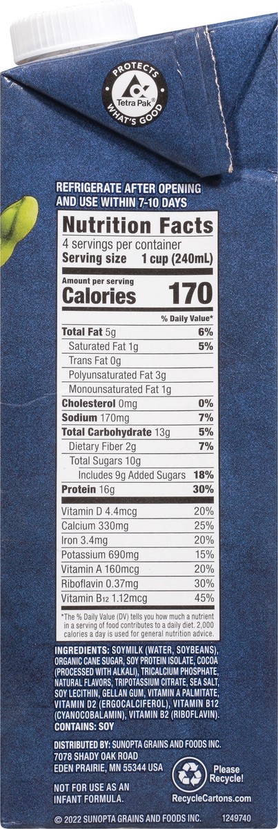 slide 3 of 9, West Life Chocolate Soy Smoothie Blend - 32 Oz, 32 oz