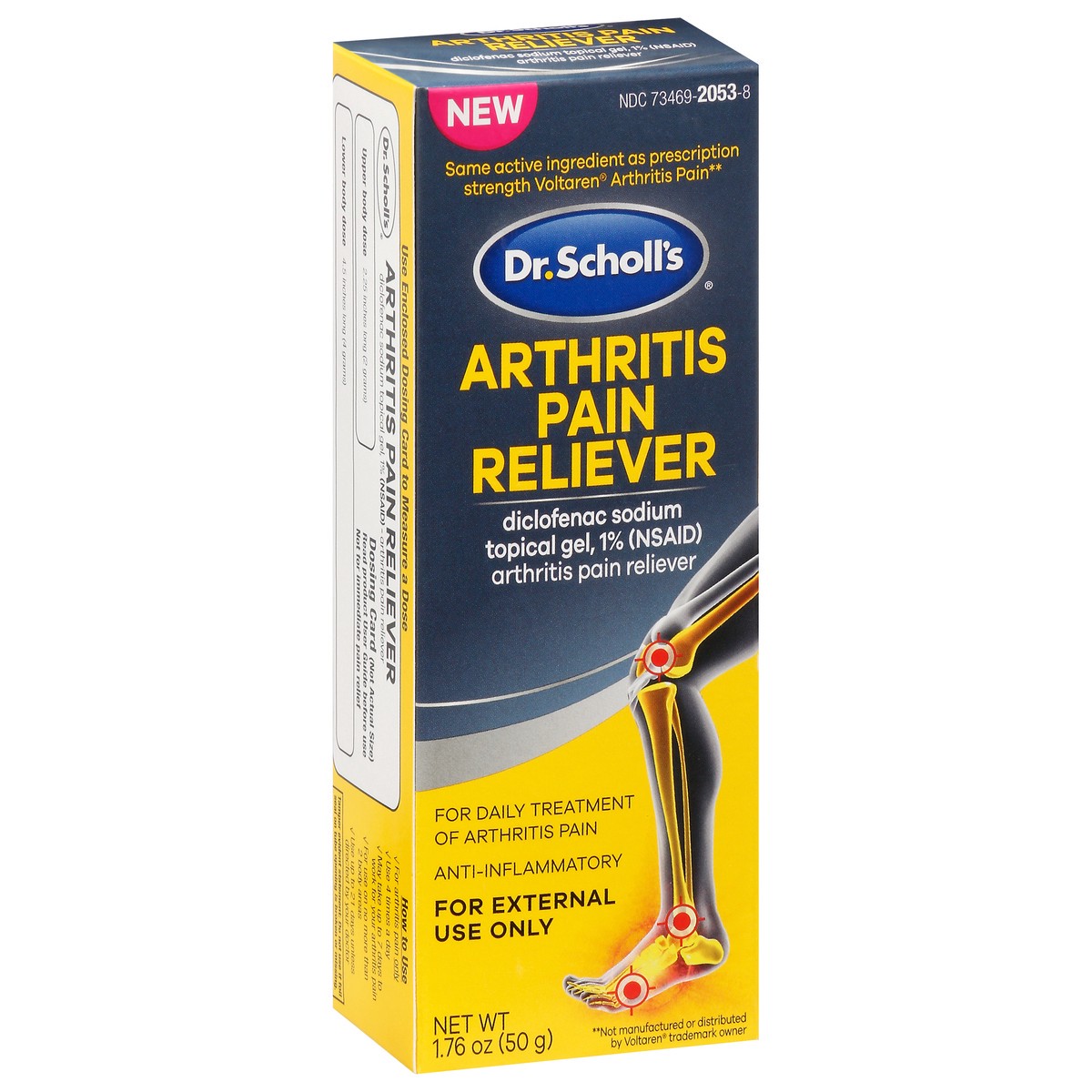 slide 9 of 13, Dr. Scholl's Arthritis Releif Gel, 1 ct