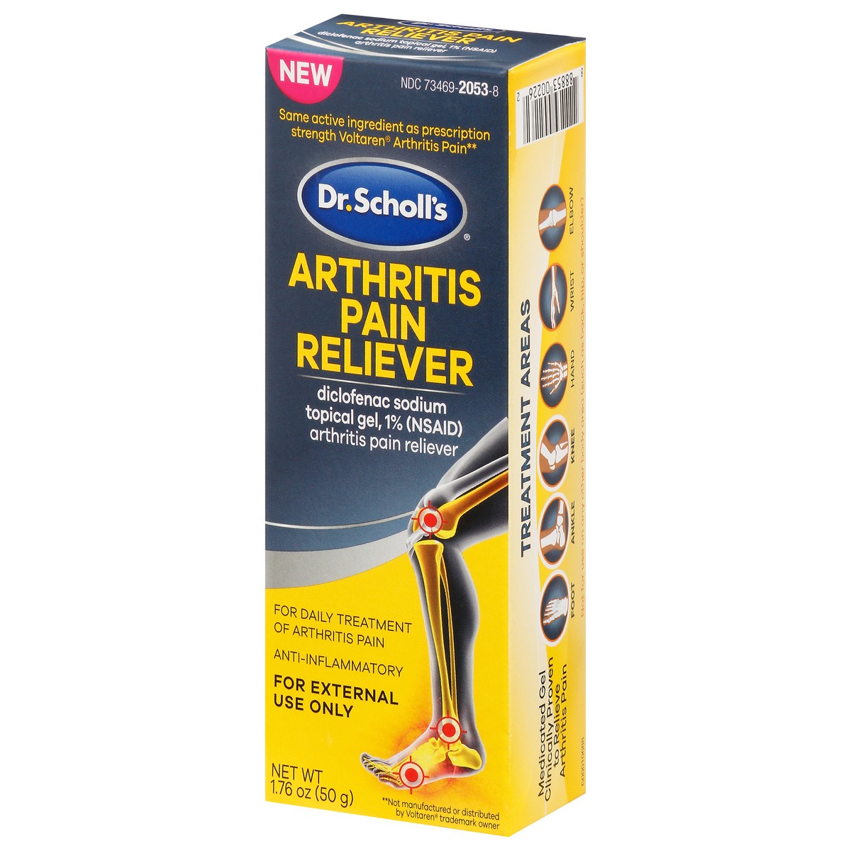 slide 11 of 13, Dr. Scholl's Arthritis Releif Gel, 1 ct