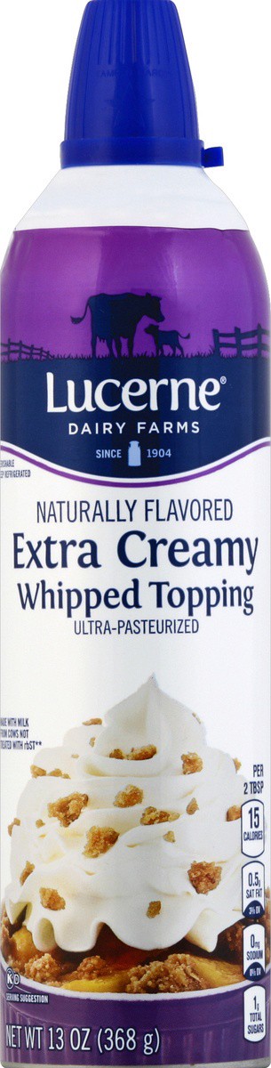 slide 2 of 2, Lucerne Dairy Farms Lucerne Whipped Topping Extra Creamy - 13 Fl. Oz., 13 fl oz