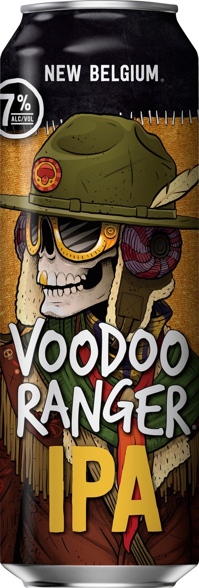 slide 4 of 7, Voodoo Ranger IPA Beer, 1 pint