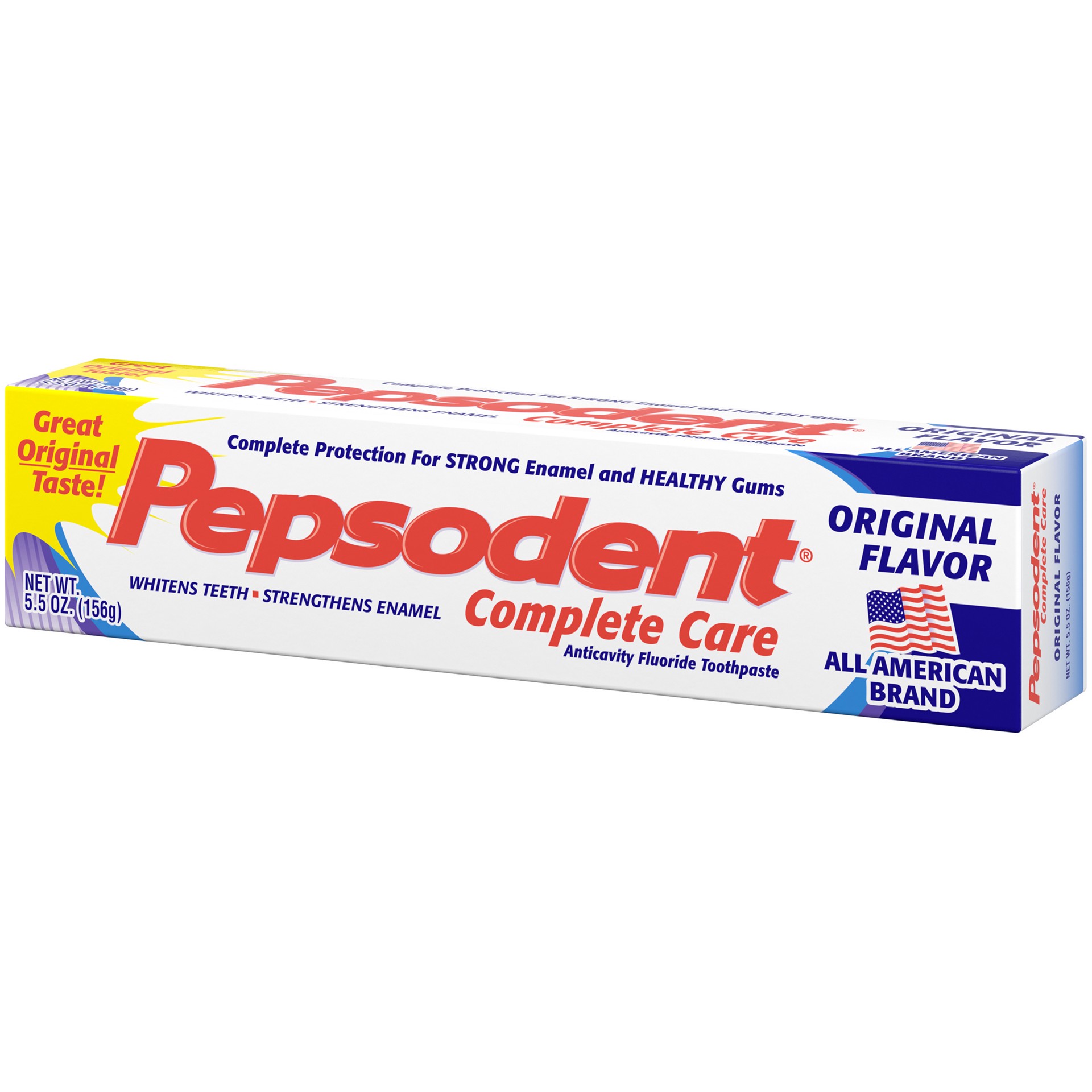 slide 2 of 3, Pepsodent Complete Care Anticavity Fluoride Original Flavor Toothpaste 5.5 oz, 5.5 oz