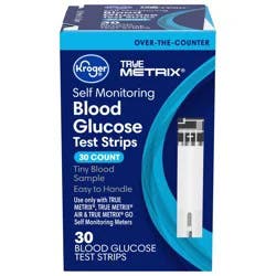 Kroger True Metrix Self-Monitoring Blood Glucose Test Strips