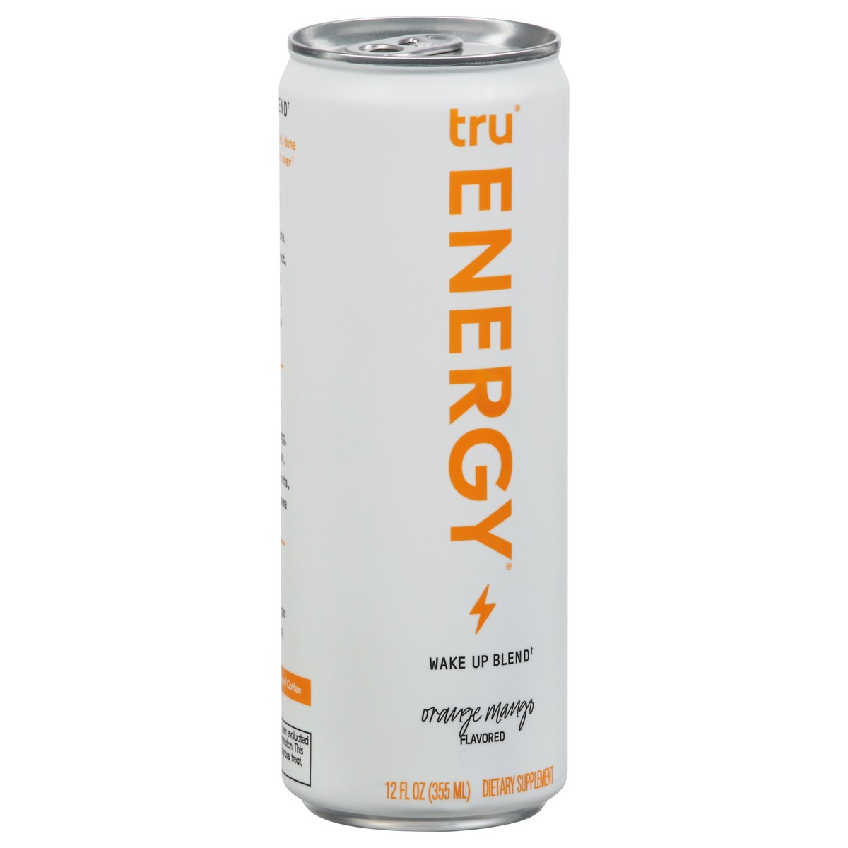 slide 4 of 9, Tru Energy Enhanced Orange Mango Flavored Sparkling Beverage 12 fl oz, 12 fl oz