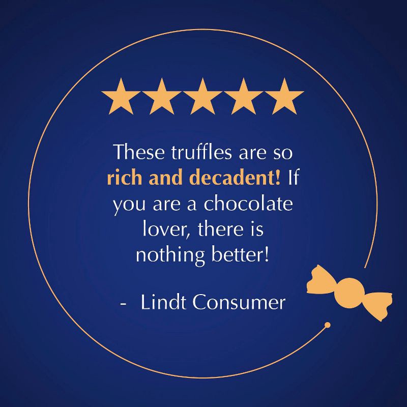 slide 7 of 8, Lindt Lindor Assorted Dark Chocolate Candy Truffles - 15.2 oz., 15.2 oz