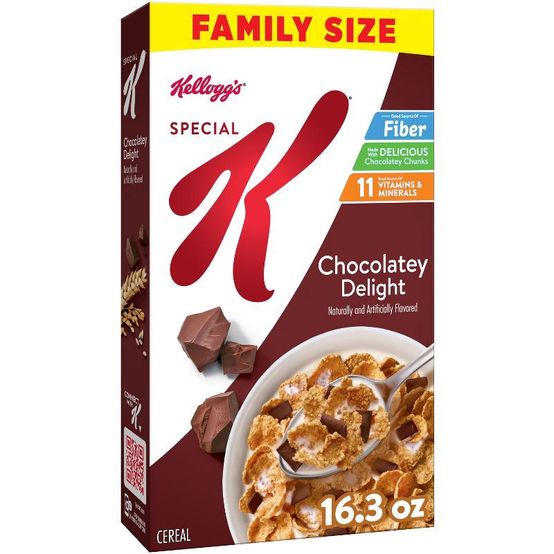 slide 1 of 11, Kellogg's Special K Chocolately Delight Cereal - 16.3oz, 16.3 oz