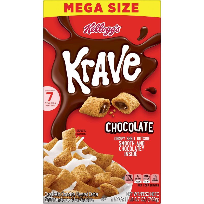 Krave Breakfast Cereal - 17.3oz - Kellogg's : Target