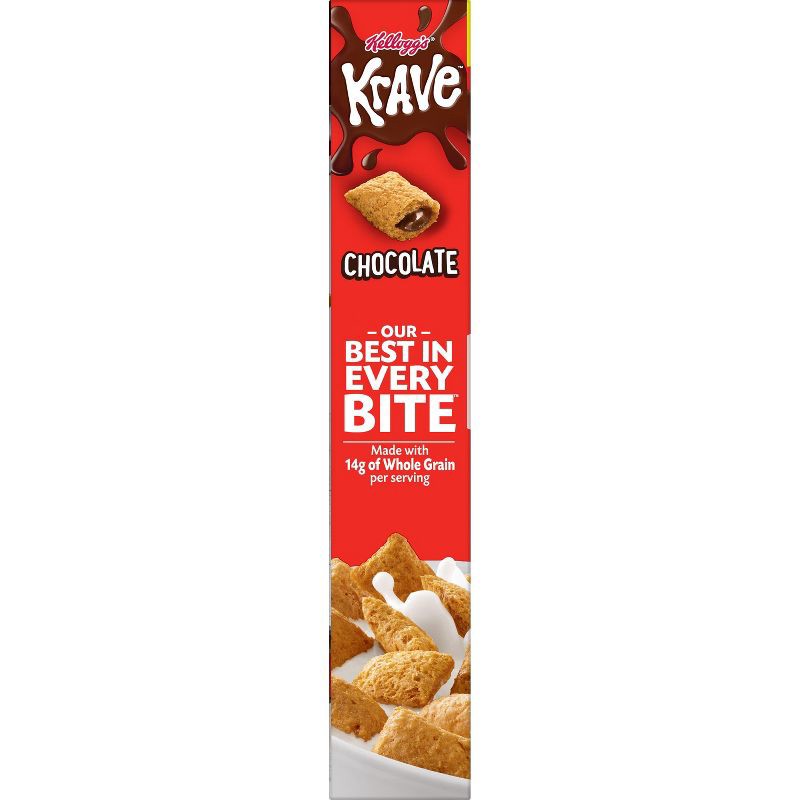 slide 5 of 12, Krave Breakfast Cereal - 17.3oz - Kellogg's, 17.3 oz