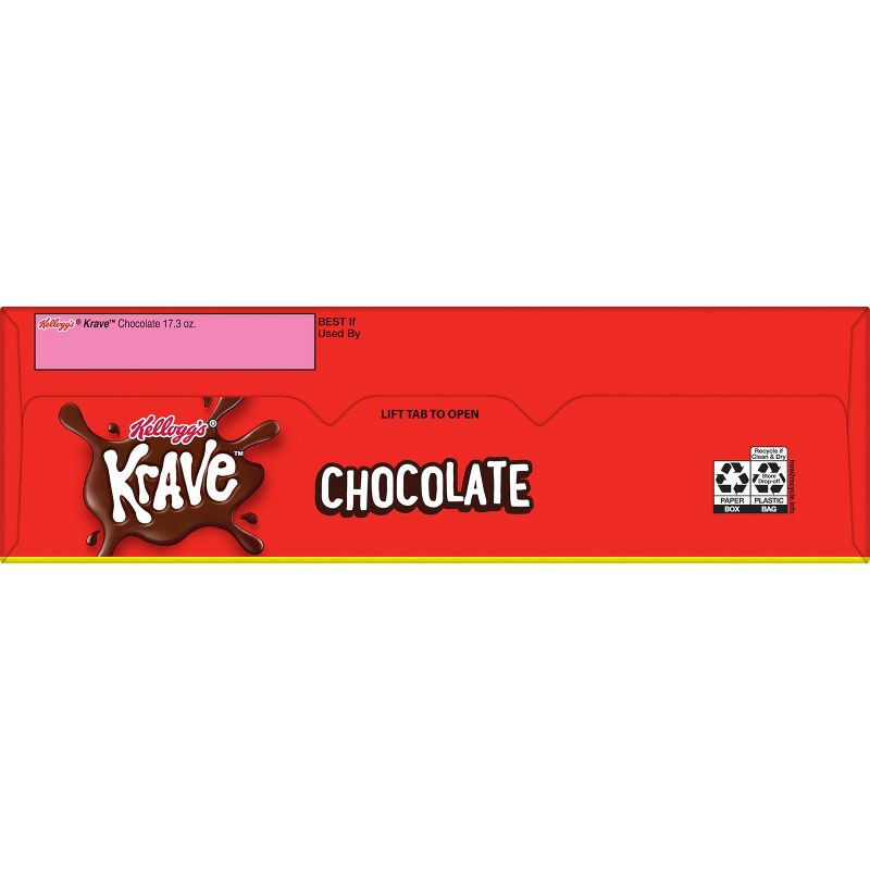 slide 7 of 12, Krave Breakfast Cereal - 17.3oz - Kellogg's, 17.3 oz